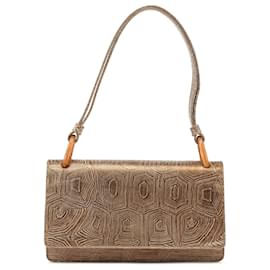 Prada-PRADA Handbags Leather Beige Cleo-Beige