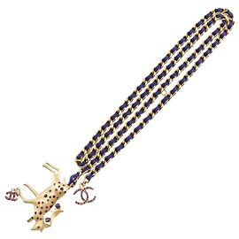 Cinto Chanel Dourado