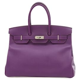 Hermès-HERMES BIRKIN 35-Purple