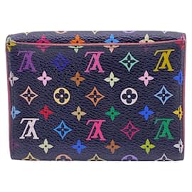 Louis Vuitton-Cartera plegable Louis Vuitton Porte carte credit-Multicolor