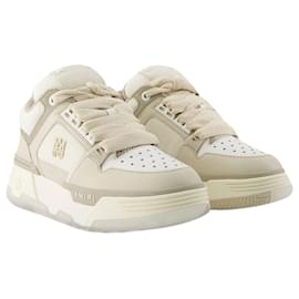 Amiri-MA-1 Sneakers - Amiri - Leder - Beige-Braun,Beige