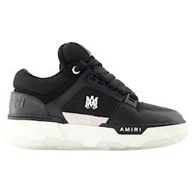 Amiri-MA-1 Sneakers - Amiri - Leather - Black-Black