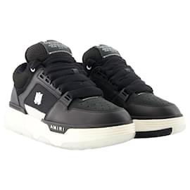 Amiri-MA-1 Sneakers - Amiri - Leather - Black-Black