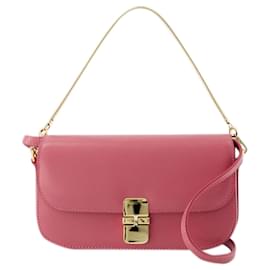 Apc-Grace Chaine Crossbody - A.P.C. - Leather - Pink-Pink