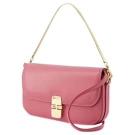 Apc-Grace Chaine Crossbody - A.P.C. - Leather - Pink-Pink