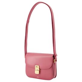 Apc-Grace Small Crossbody - A.P.C. - Leather - Pink-Pink