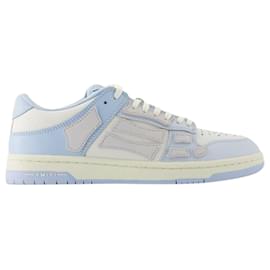 Amiri-Sneakers Skel Top Low Bicolore - Amiri - Pelle - Blu/White-Blu