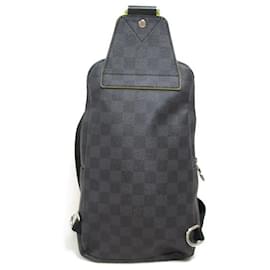 Louis Vuitton-Louis Vuitton Avenue Sling Bag Bolsa Crossbody de lona N41719 Em uma boa condição-Outro