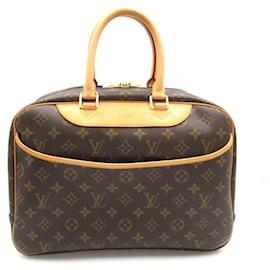 Louis Vuitton-Louis Vuitton Deauville Canvas Handbag M47270 in excellent condition-Other