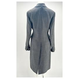 Prada-PRADA  Coats T.fr 42 Wool-Grey