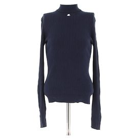 COURREGES Strick T.0-5 3 Wolle Marineblau