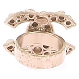 Chanel-Anéis CHANEL T.mm 52 metal-Dourado