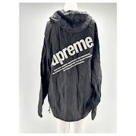 Supreme-SUPREME  Coats T.International L Polyester-Black