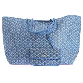 Goyard-GOYARD  Handbags T.  leather-Blue
