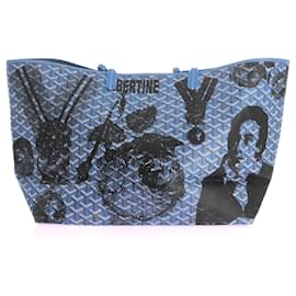 Goyard-GOYARD  Handbags T.  leather-Blue