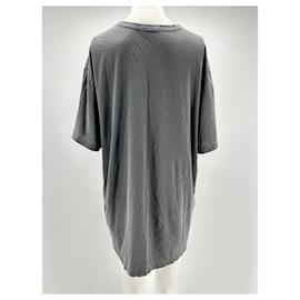 Autre Marque-JAMES PERSE T-Shirts T.0 - 6 5 Baumwolle-Grau