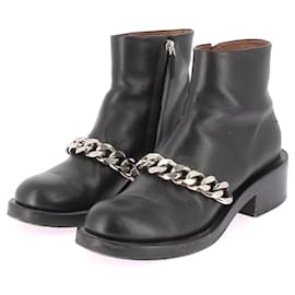 Givenchy-GIVENCHY  Ankle boots T.eu 41 leather-Black