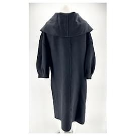 Oscar de la Renta-OSCAR DE LA RENTA  Coats T.US 10 Wool-Black