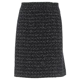 Chanel-CHANEL  Skirts T.fr 44 tweed-Black