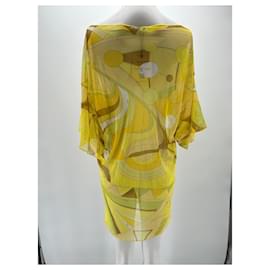 Emilio Pucci-EMILIO PUCCI  Dresses T.International S Polyester-Yellow