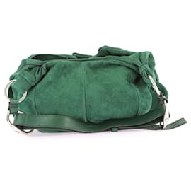 Saint Laurent-SAINT LAURENT  Handbags T.  Suede-Green