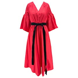Roksanda-ROKSANDA Kleider T.Vereinigtes Königreich 8 Baumwolle-Rot