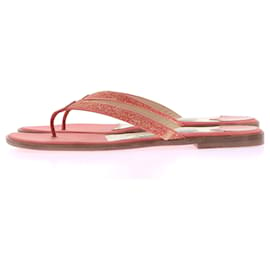 Jimmy Choo-JIMMY CHOO Sandalen T.EU 37 Funkeln-Orange