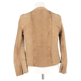 Prada-PRADA  Jackets T.International M Exotic leathers-Brown