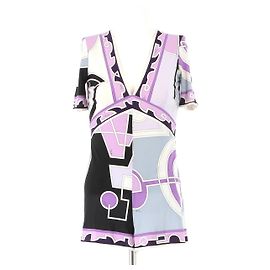 EMILIO PUCCI  Shorts T.it 40 silk Purple