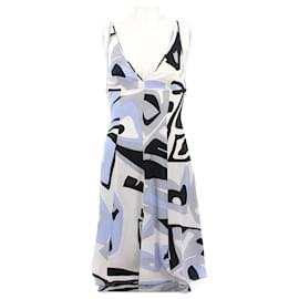 Emilio Pucci-EMILIO PUCCI  Dresses T.it 40 silk-Blue