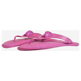 Versace-Purple thong sandals - size EU 37-Purple
