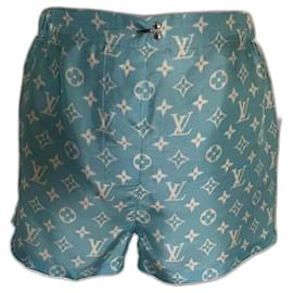 Louis Vuitton-Pantalones cortos-Turquesa