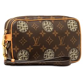 Louis Vuitton-Pochette Volga con monograma marrón x Christopher Nemeth de Louis Vuitton-Castaño