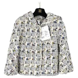 Chanel-Chaqueta de tweed Lesage de París / Grecia por 9,000 dólares.-Multicolor