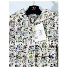 Chanel-Chaqueta de tweed Lesage de París / Grecia por 9,000 dólares.-Multicolor