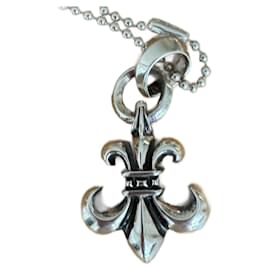 Chrome Hearts-Pendant necklaces-Silvery