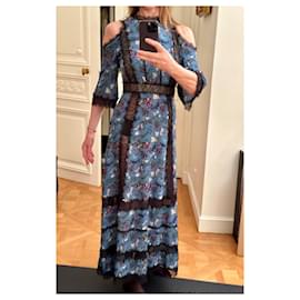 Alice + Olivia-Kleider-Blau