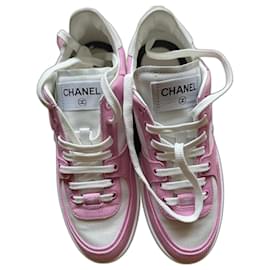Chanel-Baskets-Rose