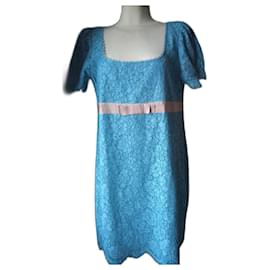 Twin Set-Vestidos-Azul claro