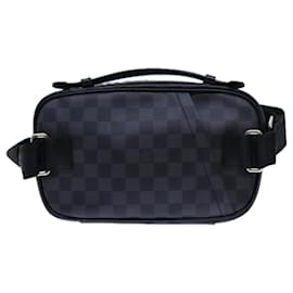 Louis Vuitton-LOUIS VUITTON Damier Graphite Ambreil Shoulder Bag N41289 LV Auth 71423-Other