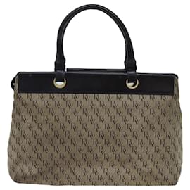 Autre Marque-BOTTEGAVENETA Hand Bag Canvas Beige Auth hk1231-Beige