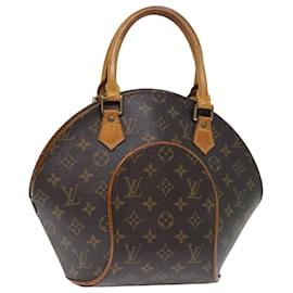 Louis Vuitton-LOUIS VUITTON Monogram Ellipse PM Hand Bag M51127 LV Auth 71248-Monogram