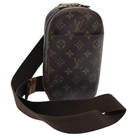 Louis Vuitton-LOUIS VUITTON Monogram Pochette Gange Borsa a tracolla M51870 LV Aut 70867-Monogramma