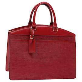 Louis Vuitton-LOUIS VUITTON Epi Riviera Hand Bag Red M48187 LV Auth 71274-Red