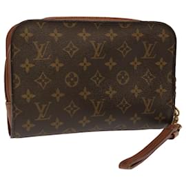 Louis Vuitton-LOUIS VUITTON Monogram Orsay Clutch Bag M51790 LV Auth 70896-Monogram