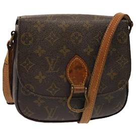 Louis Vuitton-LOUIS VUITTON Monogram Saint Cloud MM Shoulder Bag M51243 LV Auth 70696-Monogram