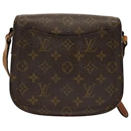 Louis Vuitton-LOUIS VUITTON Monogram Saint Cloud MM Shoulder Bag M51243 LV Auth 70696-Monogram