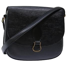 Louis Vuitton-LOUIS VUITTON Epi Saint Cloud GM Shoulder Bag Black M52192 LV Auth yk11746-Black