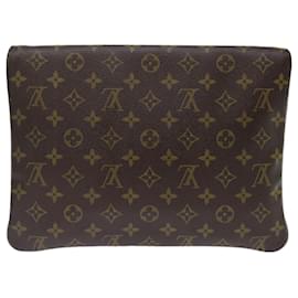 Louis Vuitton-LOUIS VUITTON Pochette Priant con monogramma Pochette M51805 LV Auth yk11855-Monogramma