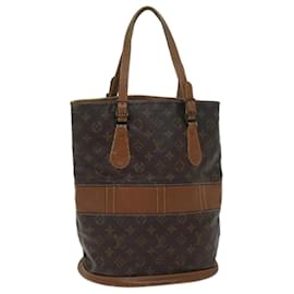 Louis Vuitton-LOUIS VUITTON Monogram Bucket GM Shoulder Bag USA limited T42236 LV Auth bs13581-Monogram